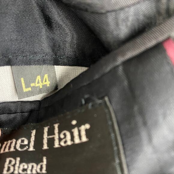 VTG Gianfranco Ruffini Italy Herringbone Sport Coat Blazer Men 44L Gray Preppy - Picture 9 of 14